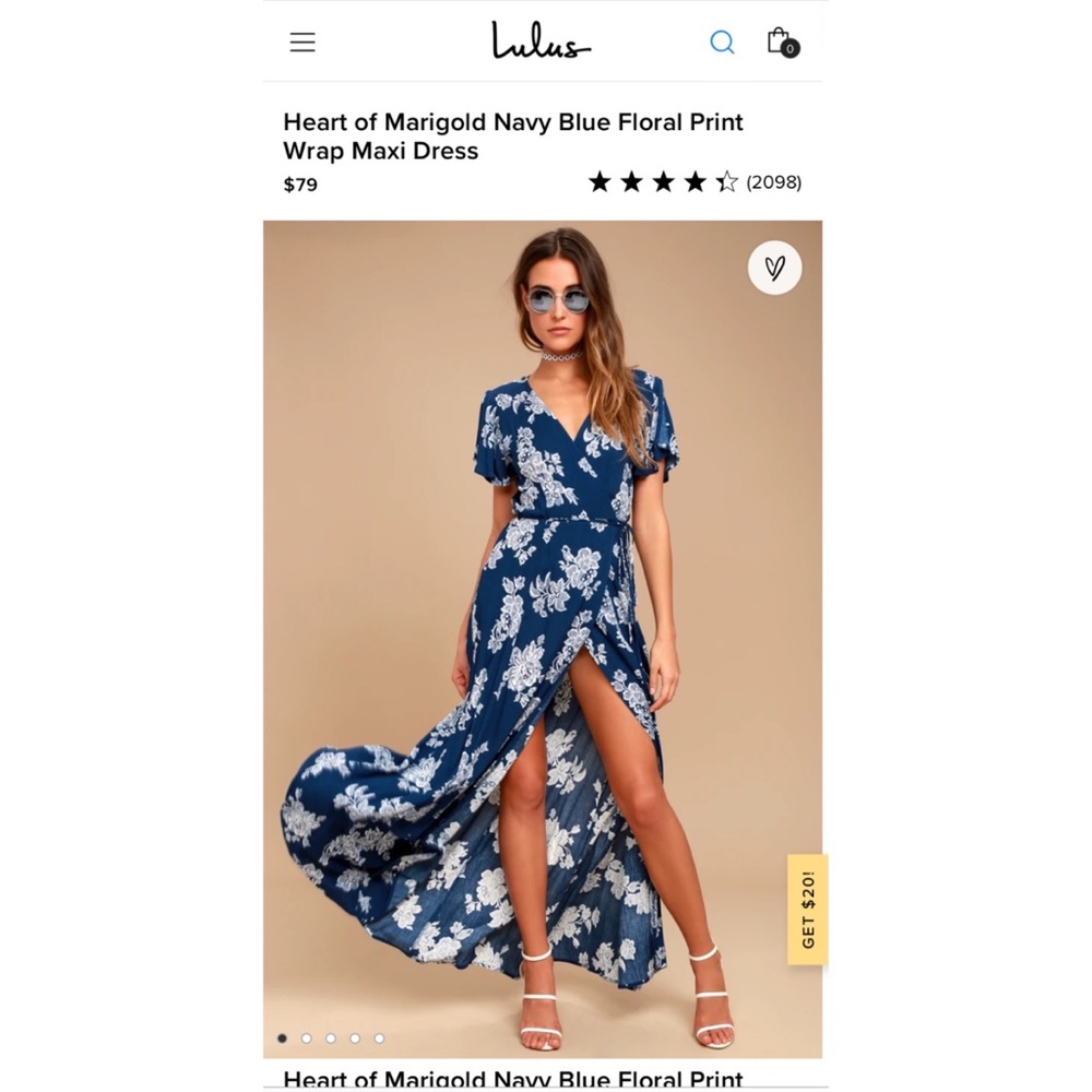 Lulus Heart of Marigold Dress XL